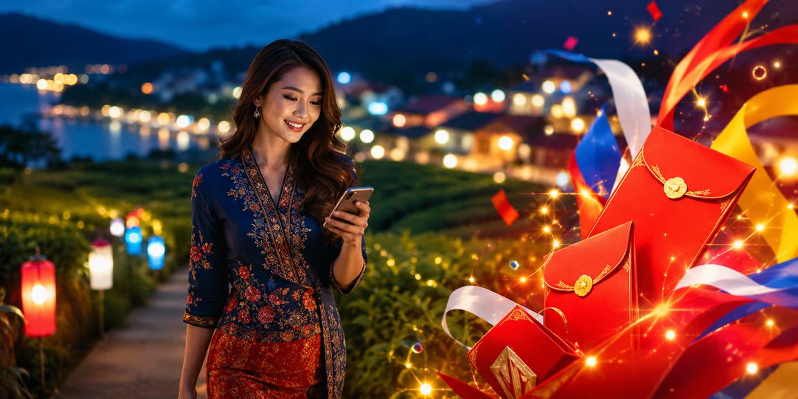 Sambutan bonus merah semangat rakyat Malaysia dengan sentuhan tradisi