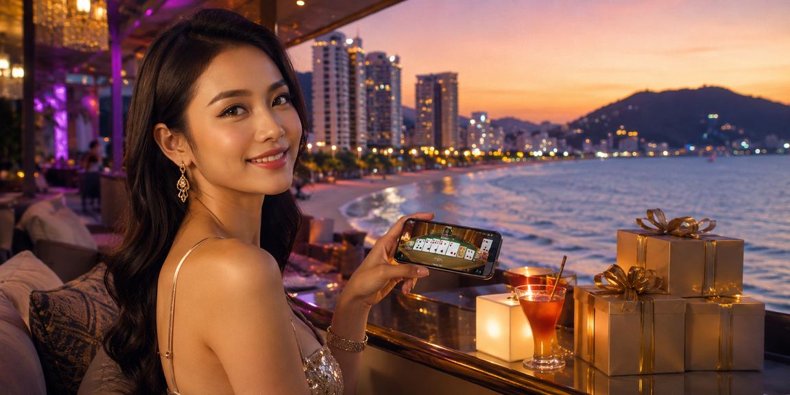 Permainan Teen Patti kasino di Penang dengan suasana yang meriah